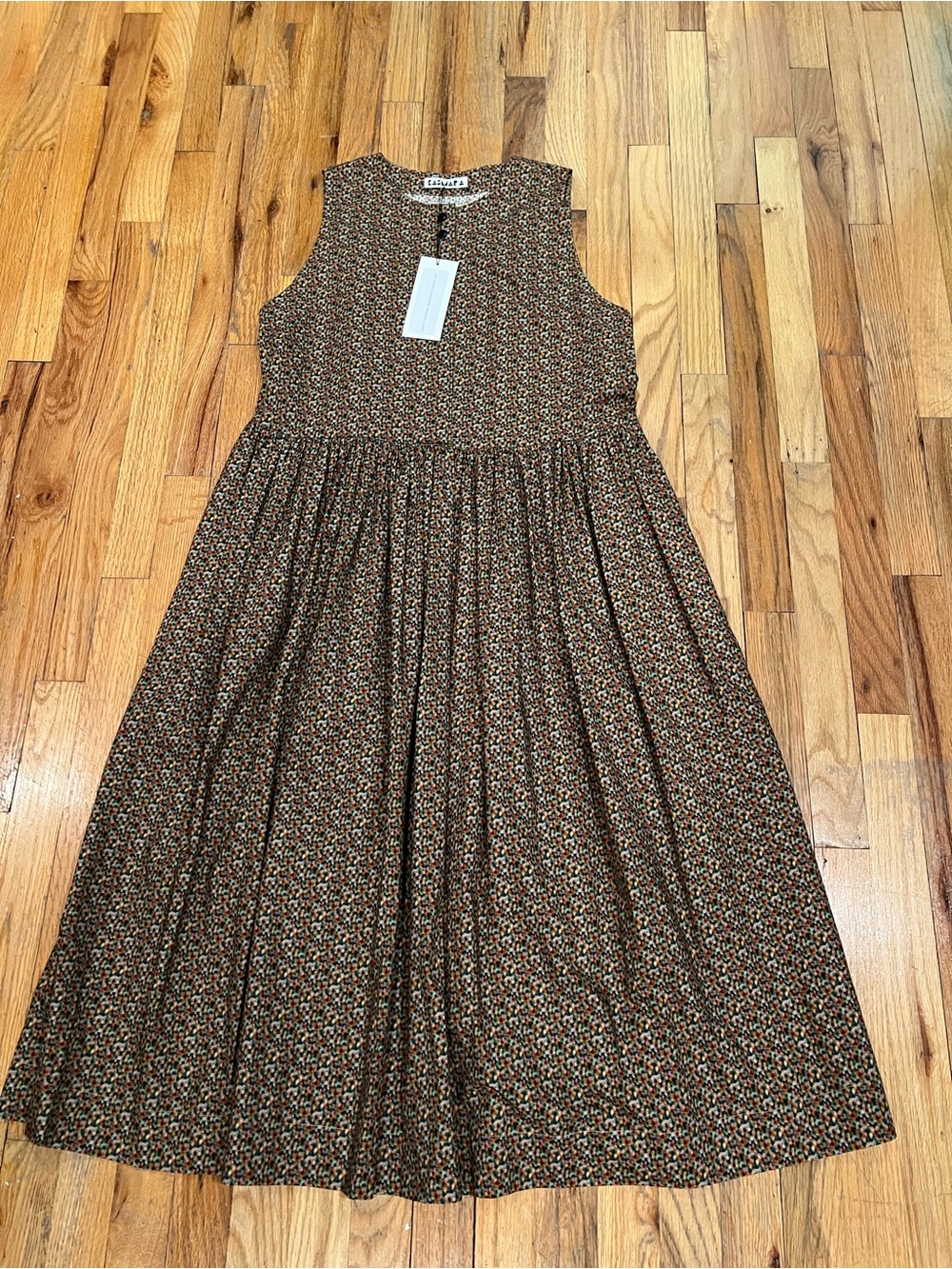 Kasmaria M sleeveless liberty print dress